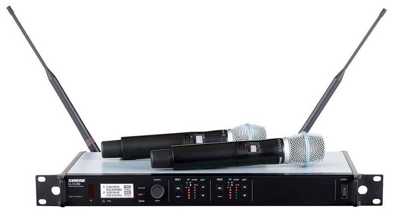Фото Радиосистема SHURE ULXD24DE/B87A K51 606 - 670 MHz