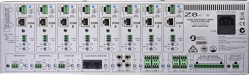 Фото Зонный микшер CLOUD Z8 MK4