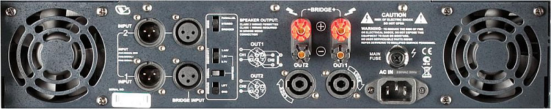 Фото Усилитель мощности двухканальный VOLTA PA-1400 