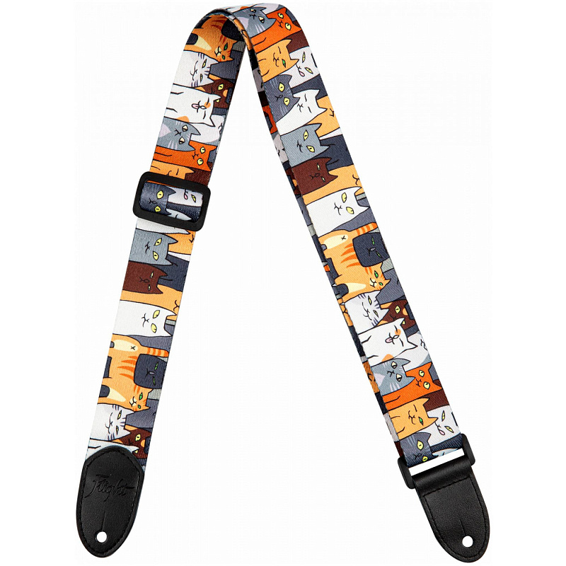 Фото FLIGHT S35 CATS - Ремень для укулеле Флайт