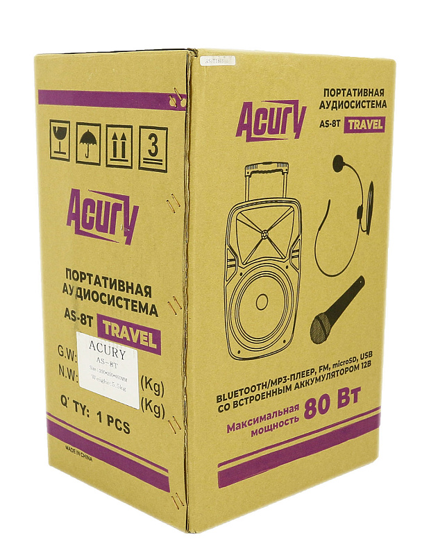 Фото Активная акустическая система Acury AS-8T