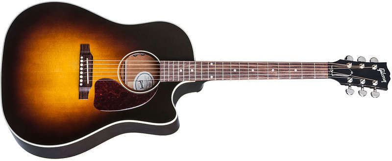 Фото GIBSON 2018 J-45 Cutaway Vintage Sunburst