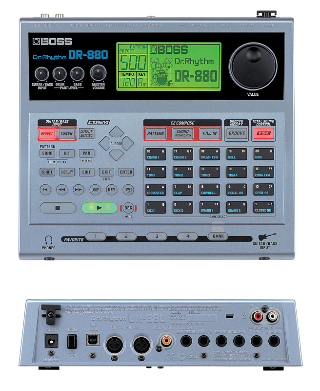 Фото BOSS DR-880 Драм машина