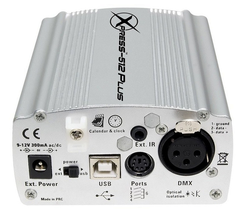 Фото CHAUVET Xpress 512 Plus Программное обеспечение и USB-DMX-интерфейс