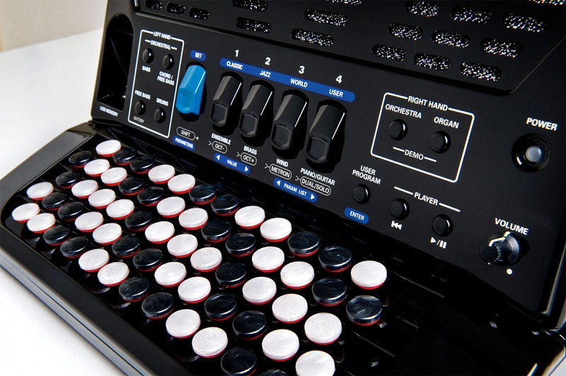 Фото ROLAND FR-1XB BK Цифровой баян