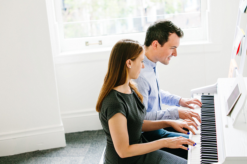 Фото The ONE piano white