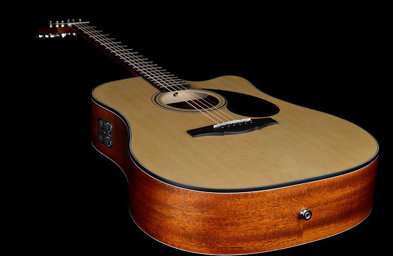 Фото Трансакустическая гитара KEPMA EDCE K10 Natural Matt