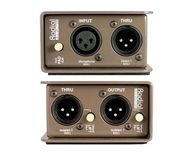 Фото Radial JS3  Микрофонный  сплиттер 