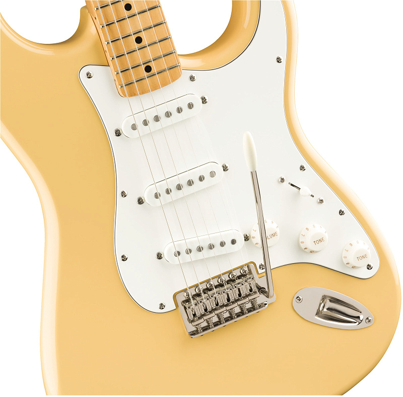 Фото Электрогитара FENDER SQUIER Classic Vibe '70s Stratocaster MN Vintage White
